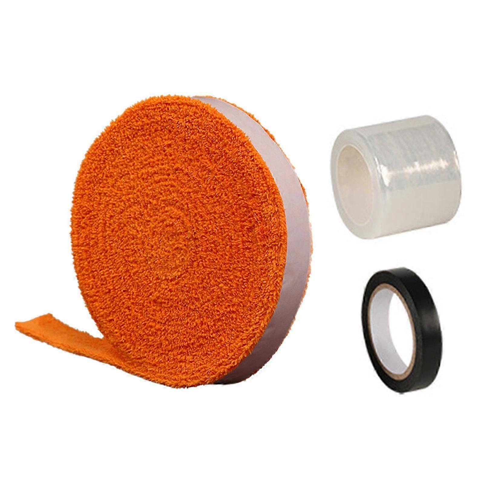 Tennis Towel Racket Grip Tape Badminton Handle Tape Absorbent Racket Grip Tennis Racket Grip Sweatband Racket Wrap Tape White