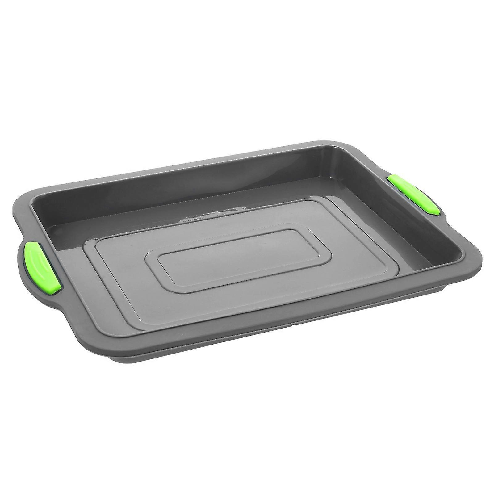 Non Stick Silicone Loaf Pan for Home Baking – Heat Resistant, Easy Clean, Versatile for Bread, Cake, Toast, and Brownies