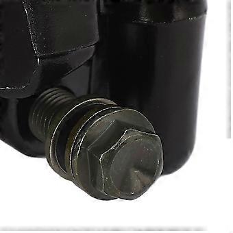 6 mm Bremssattel hinten, Metall-Scheibenbremssattelbaugruppe mit Belägen, Ersatz für Coleman Powersports Kt196 Kt196C 196cc 6,5 PS Go-Kart