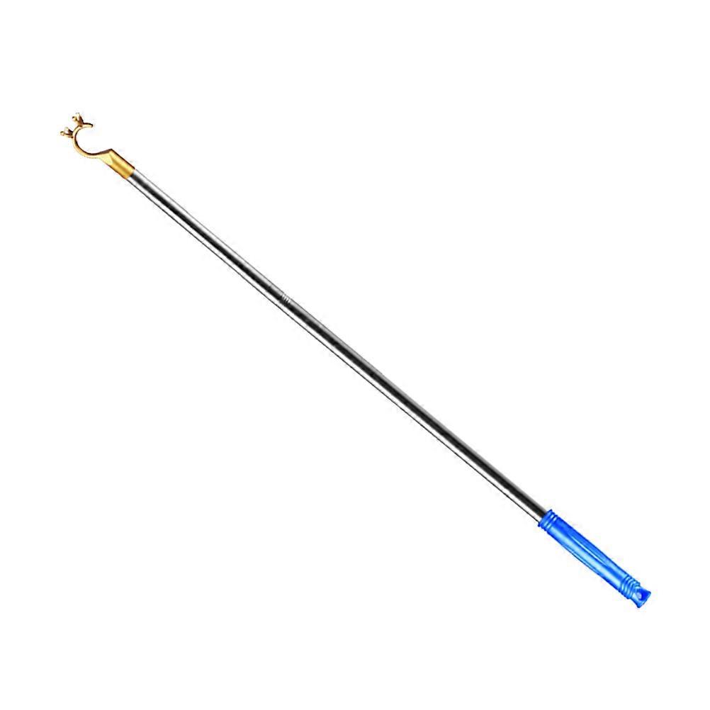Sturdy Clothes Drying Rod with Fork Head Design, Lightweight Balcony Pole for Efficient Clothing Drying