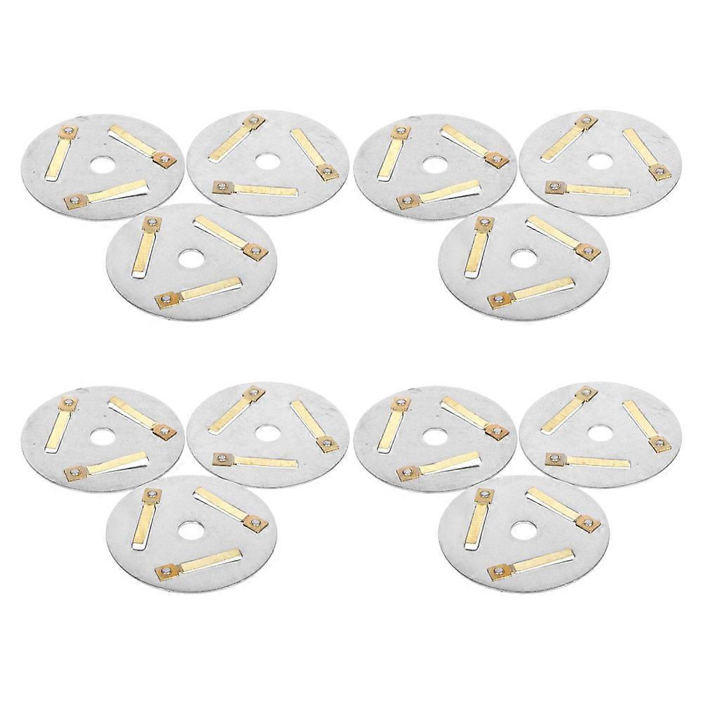 12pcs Stainless Steel Whistle Replacement Chips for Kettle Lids and Teapot Parts – Ideal for Outdoor Camping and Tea Kettles