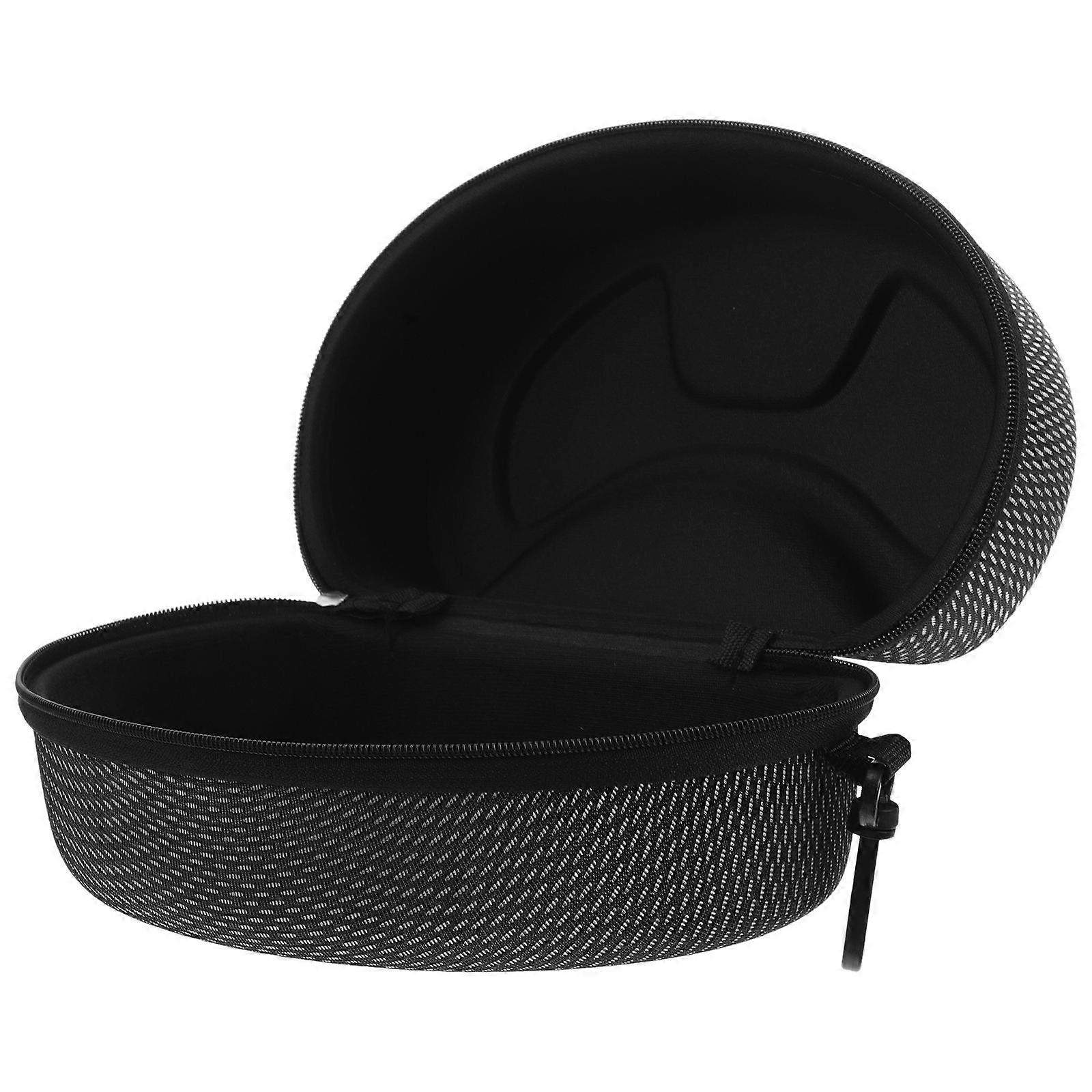 Goggle Lens Case Protective Hard Shell Eyewear Storage Box with Zipper for Skiing Outdoor Activities Scratch-Resistant 20.00X12.00X10.00CM 1Set