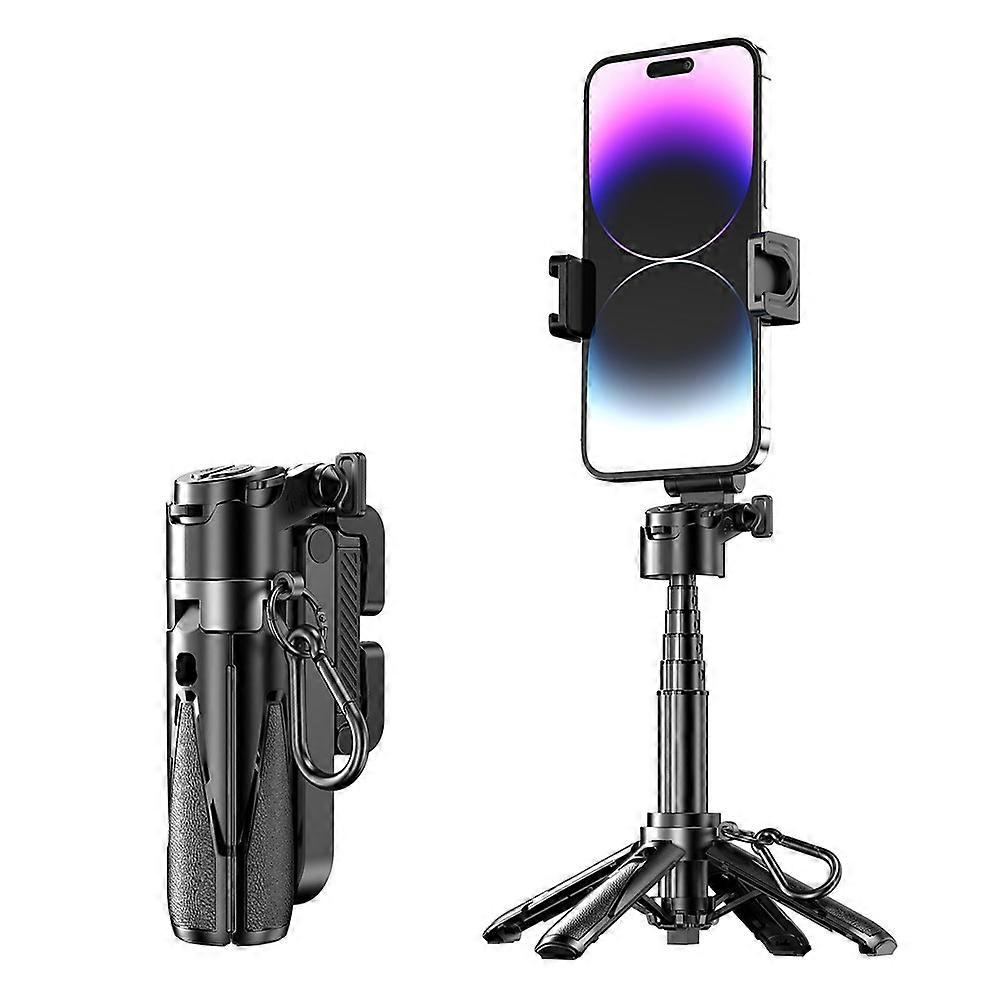 P15T Mini Portable Selfie Stick Bluetooth-Compatible Tripod Stand Zoom Adjustable For Photography