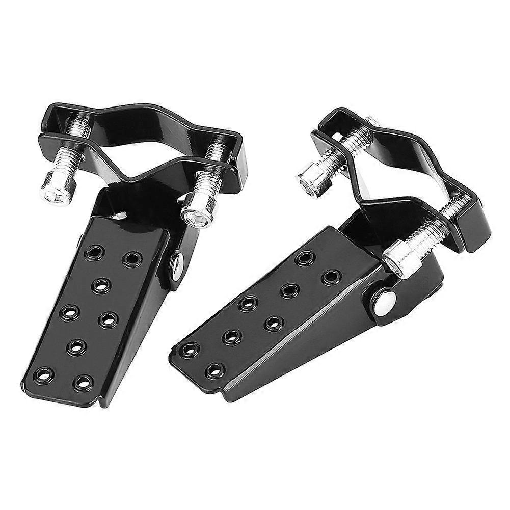 Motorcycle Footrests 1 Pair Left Right Slim Foot Pegs For Motorcycle Frames