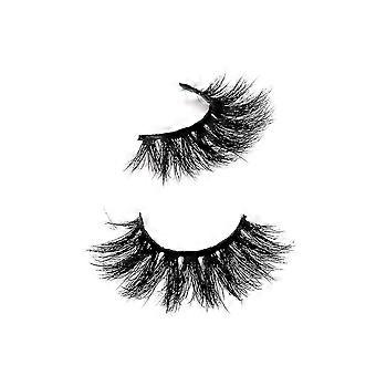 25 Pairs Makeup Eyelashes Fluffy Soft Slender Natural Long Lashes Reusable Eyelashes