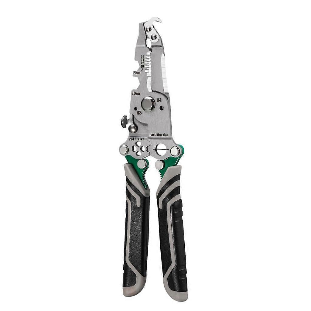 Multifunctional Wire Stripper Tool 18 in 1 for Electricians Automatic Stripping Crimping Function Heavy Duty Design