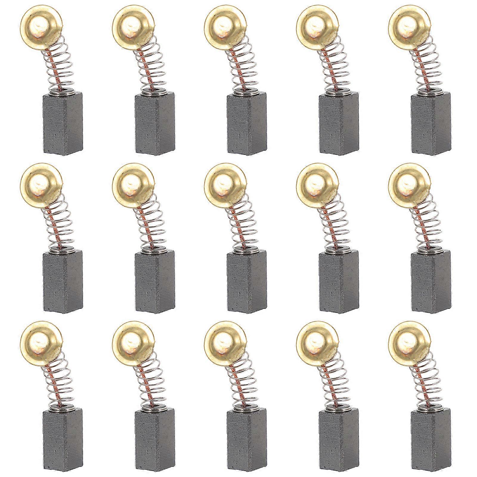 Carbon Brush Replacement Power Tools Repair Rectangular Shape 40Pcs