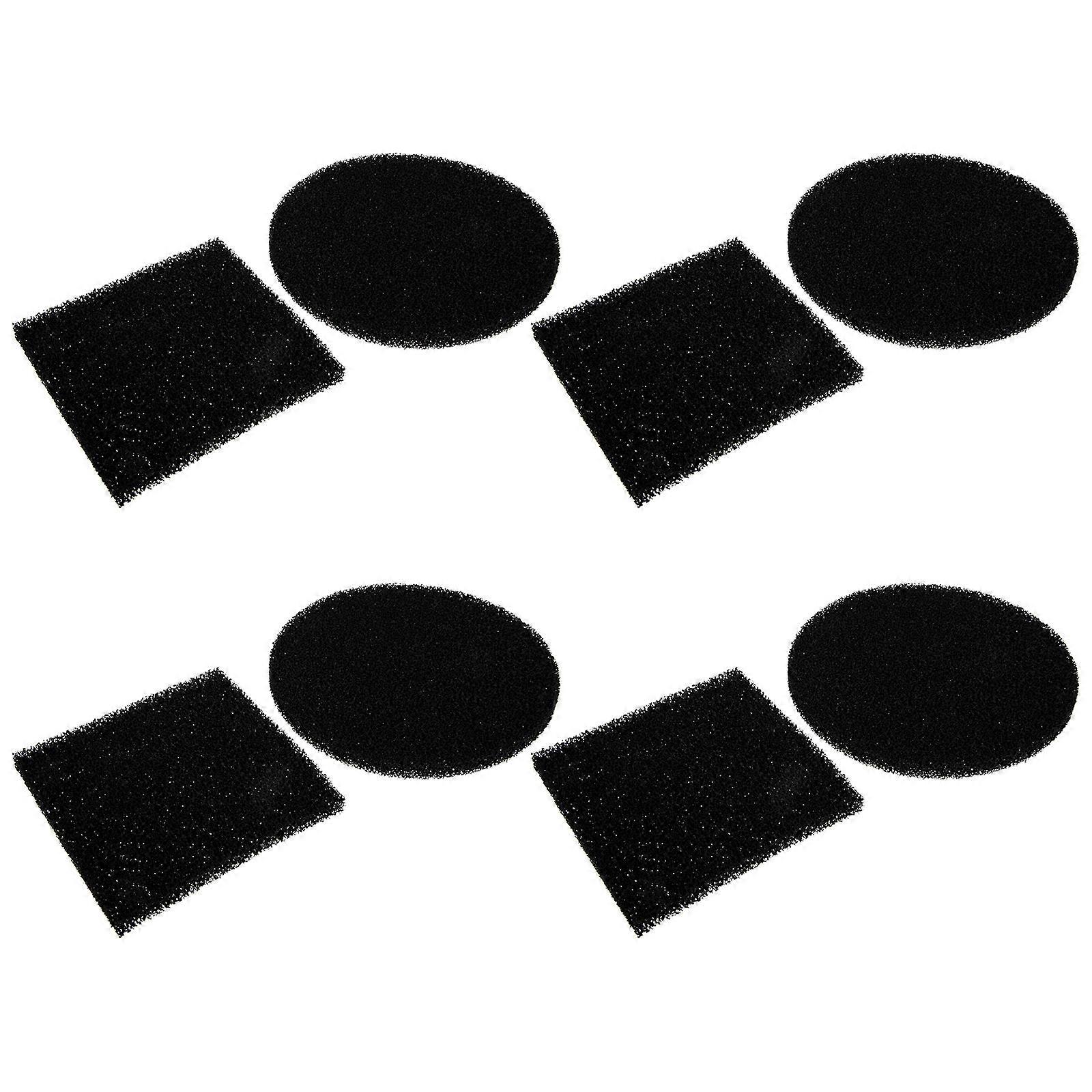 Deodorizing Trash Can Filter Pads Square Cotton Odor Control For Households 12.00X12.00cm 8Pcs