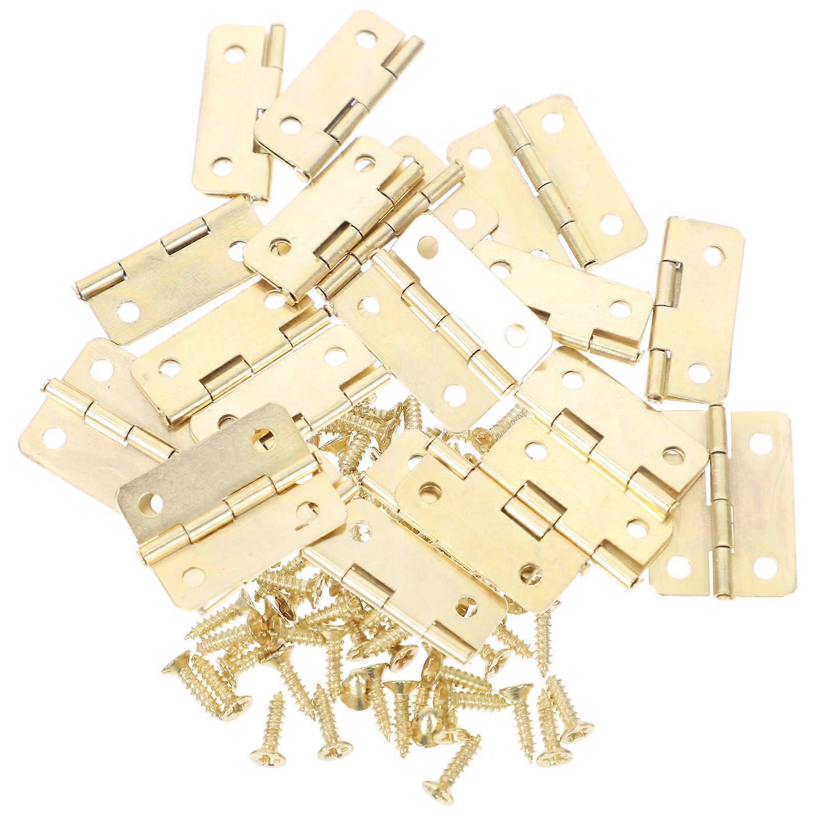 Mini Hinges Tiny Hinge Iron Replacement For Diy Projects 20Pcs
