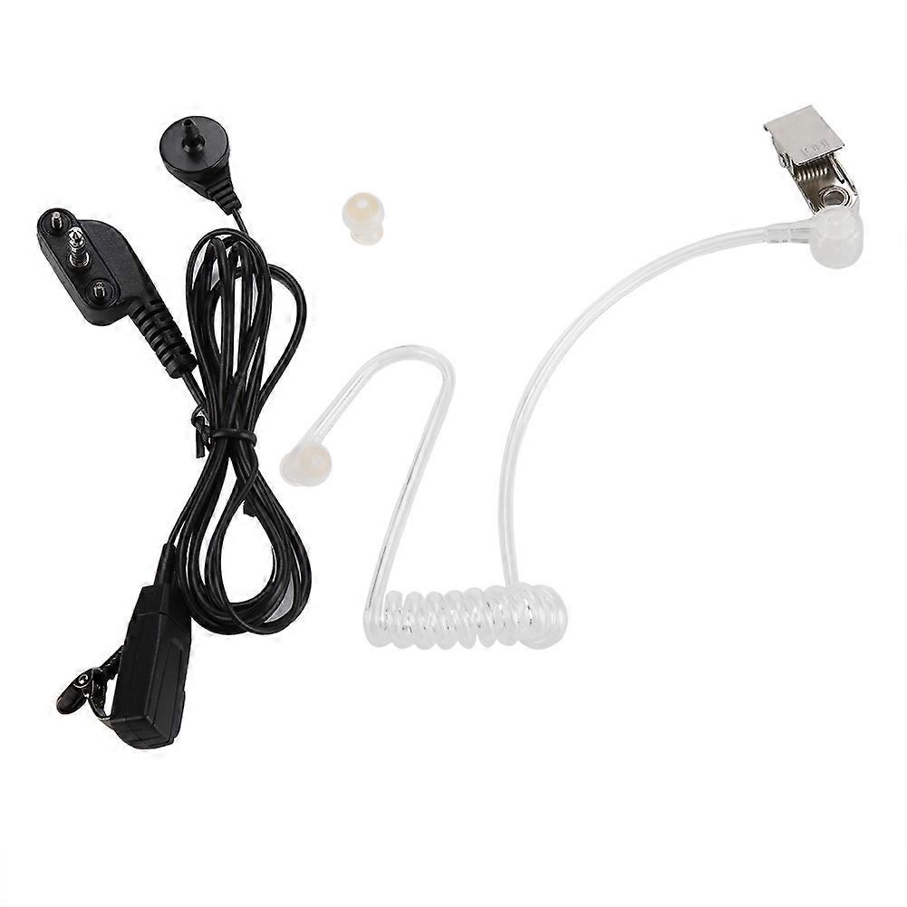 Écouteur intra-auriculaire à tube acoustique avec microphone PTT 3,5 mm pour Vertex Radio