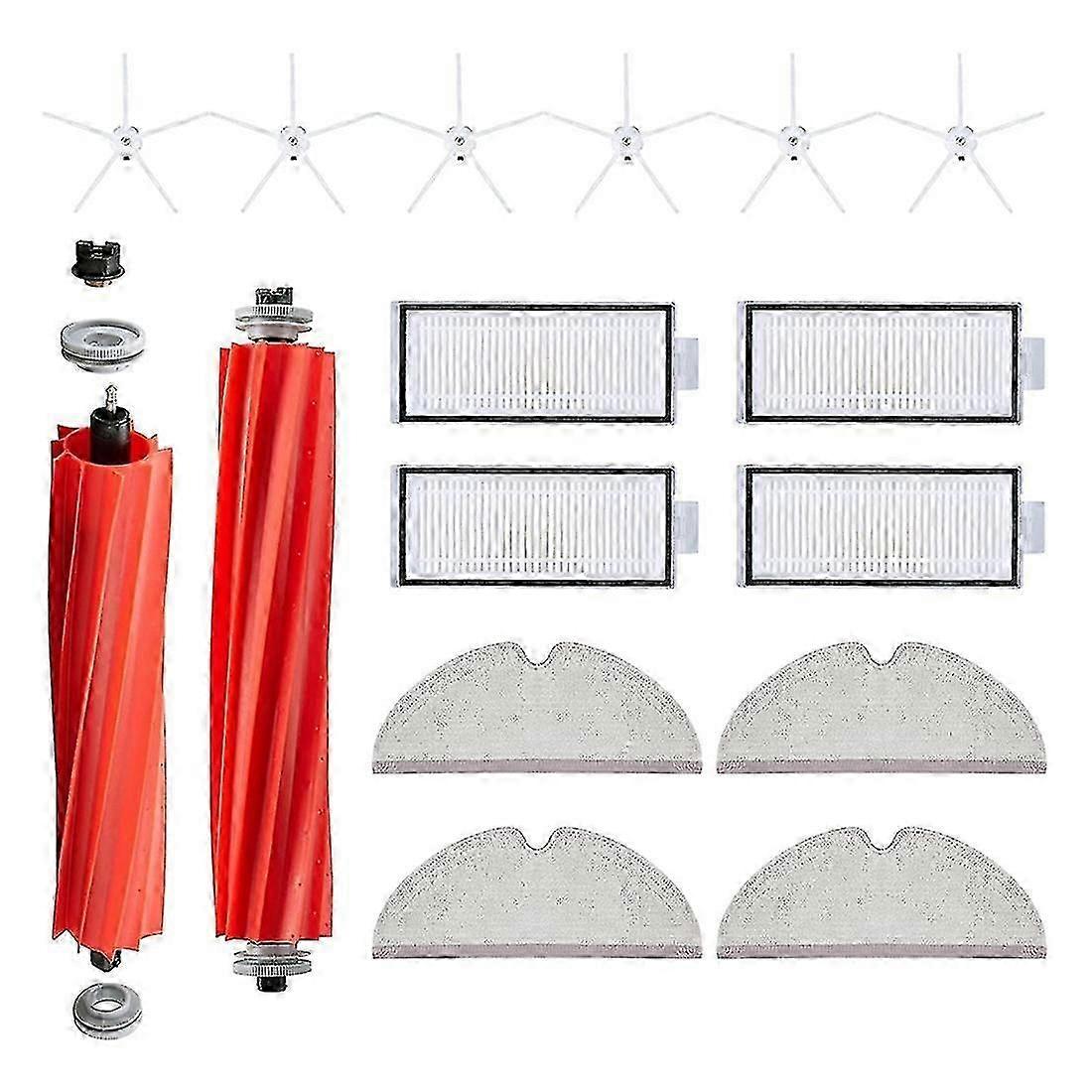 16 Pcs Accessories Kit For Q7 / Q7+ / Q7 Max/ Q7 Max+ Vacuum Cleaner Replacement Parts