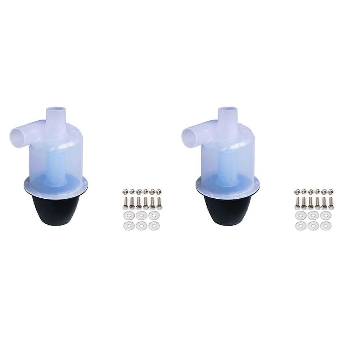 2X Cyclone Dust Collector (50ST10, Clear, Turbocharged)