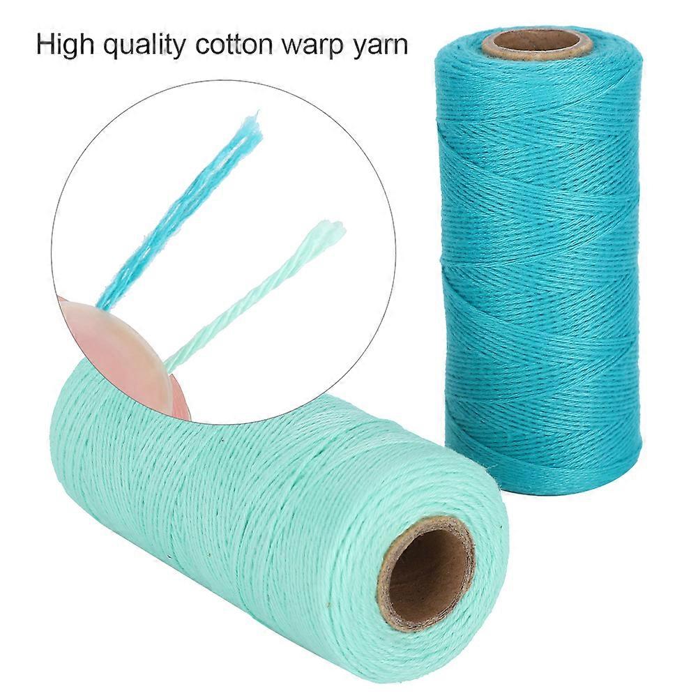 Pack of 2 rolls of 8/4 pure cotton hand sewing thread for knitting, tatting, rugs, tapestry