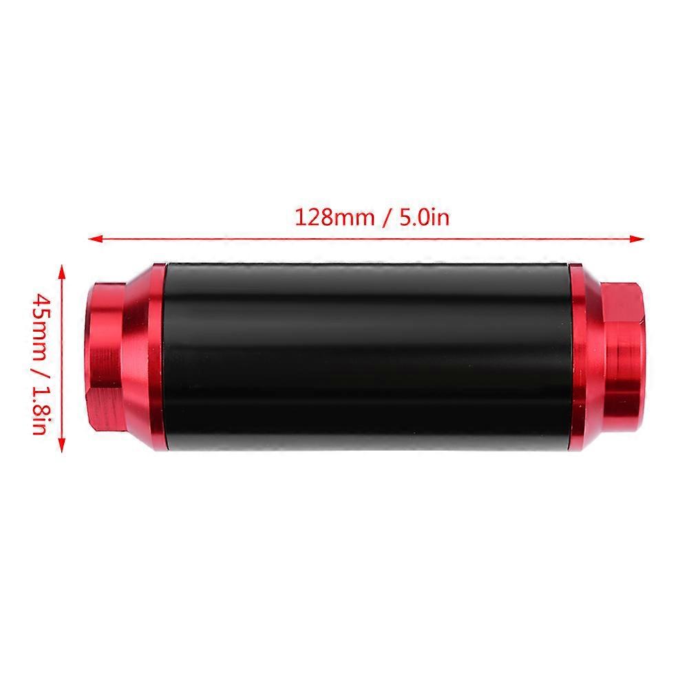 Universal Swirl Pump 40 Micron AN6 / AN8 / AN10 High Flow Inline Turbo Fuel Filter