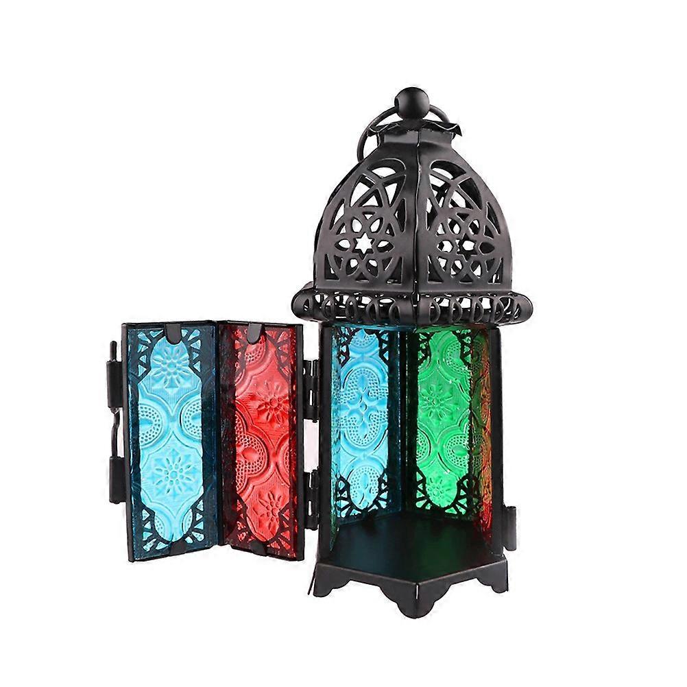 Iron Tea Light Holders Style Unique Wrought Iron Lamp Candle Holder Party 6 X 8 X 16 Cm Hanging 4Pcs/Set