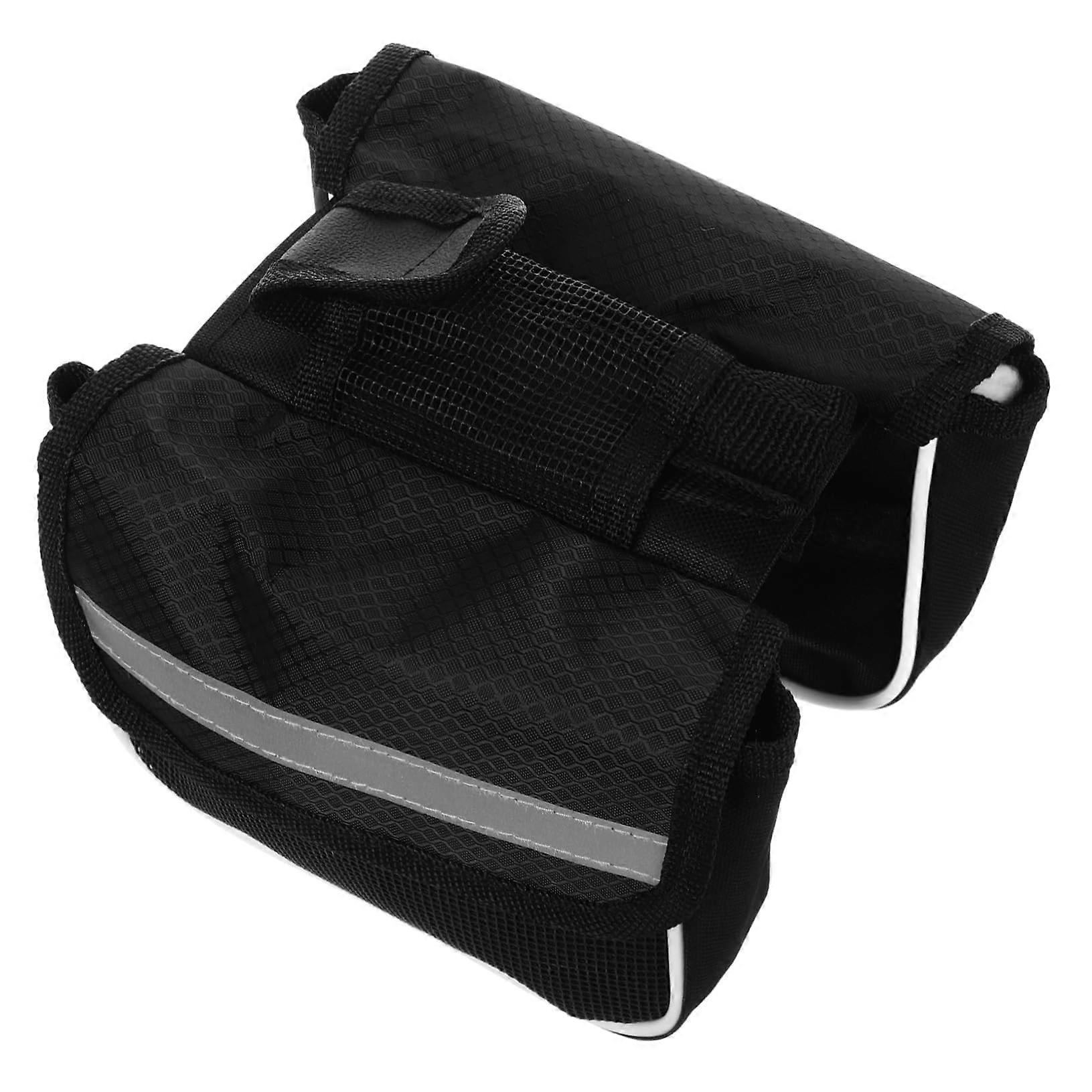 Waterproof Bicycle Frame Bag with Phone Holder, Large Capacity for Mountain Bike and Commuting, Versatile Design