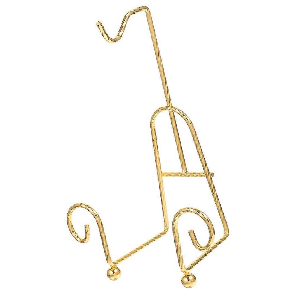 Gold Cup Holder Stand for Displaying and Mugs, Metal Design for Home and Kitchen Organization, Desktop , Cup Rack
