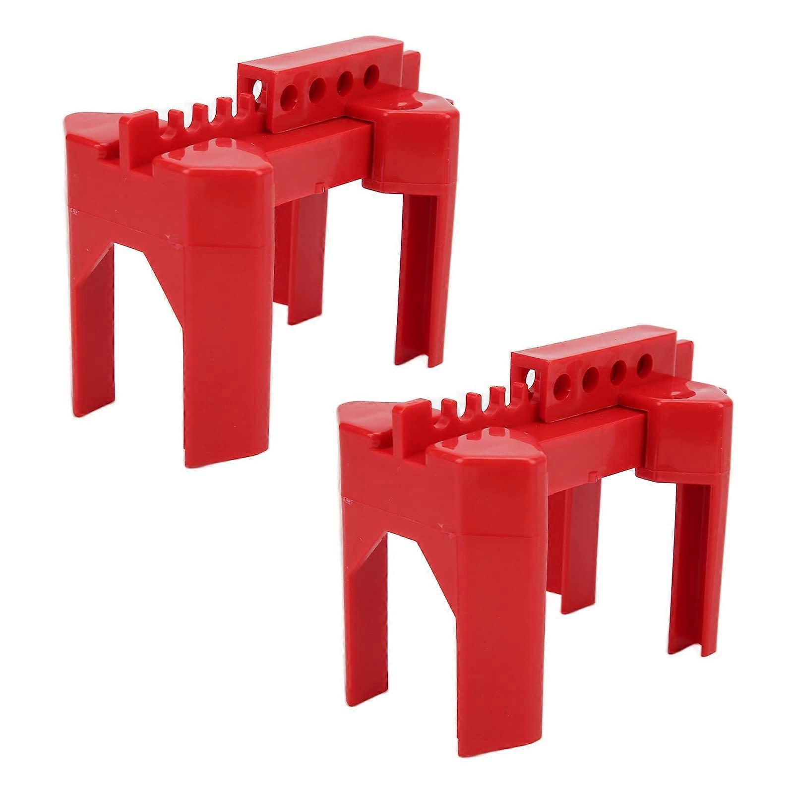 2PCS Ball Valve Lockout Impact Resistant Isolation Valve Lock