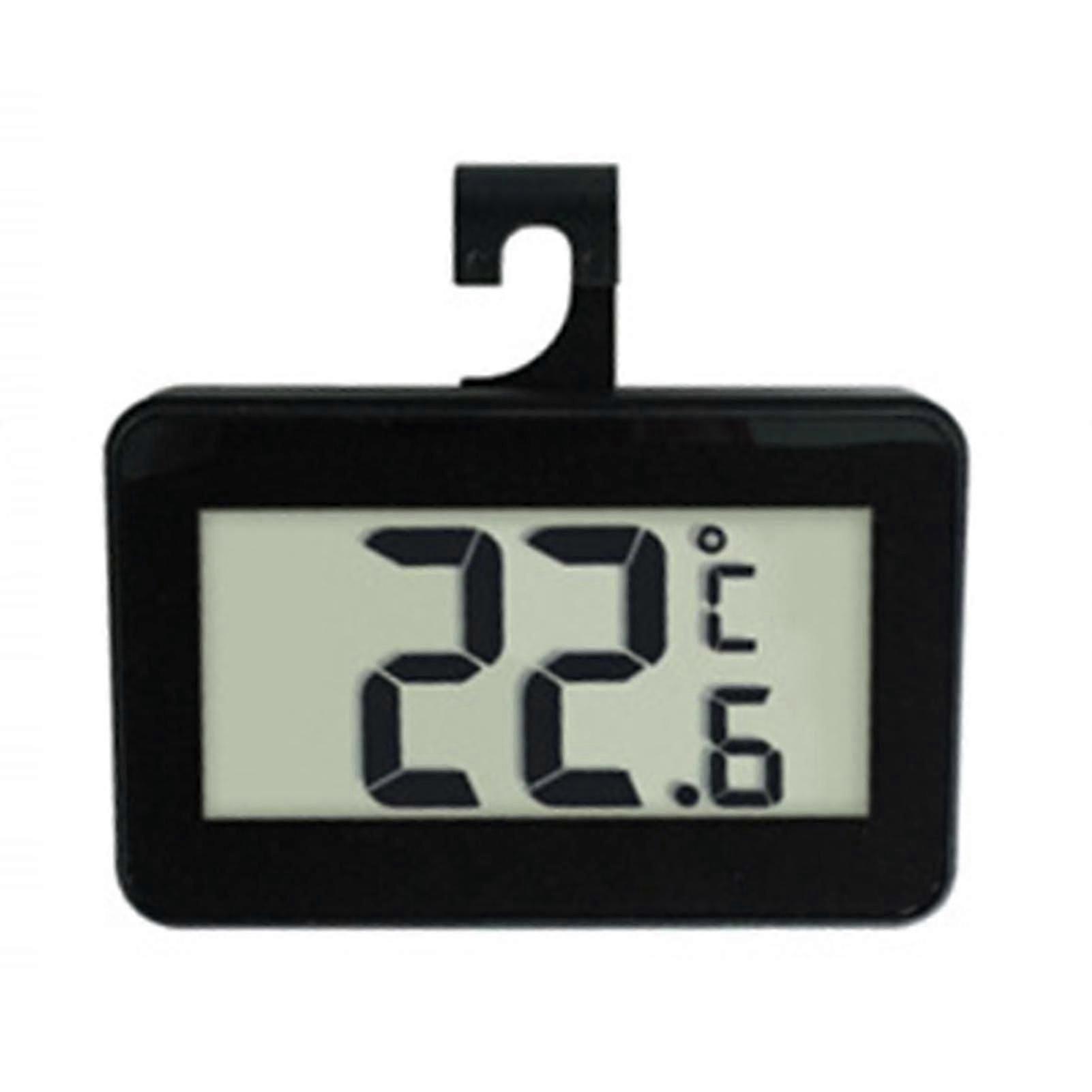 Refrigerator Alarm Thermometer Hangable Warnable Temperature Detector for Indoors