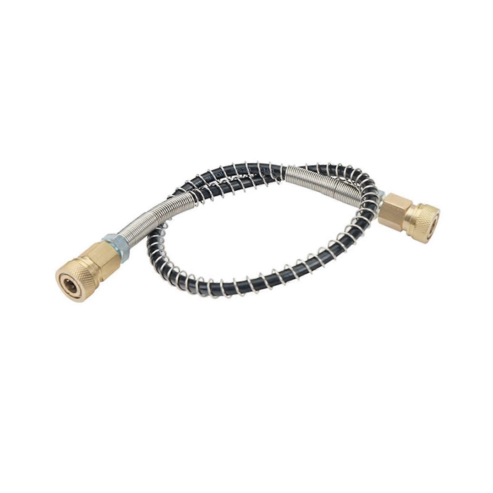 High Pressure PCP Hose Pneumatic Air Pump for Paintball and Airsoft Gun with M10*1 Plug, 80cm, 2 Pieces Connector