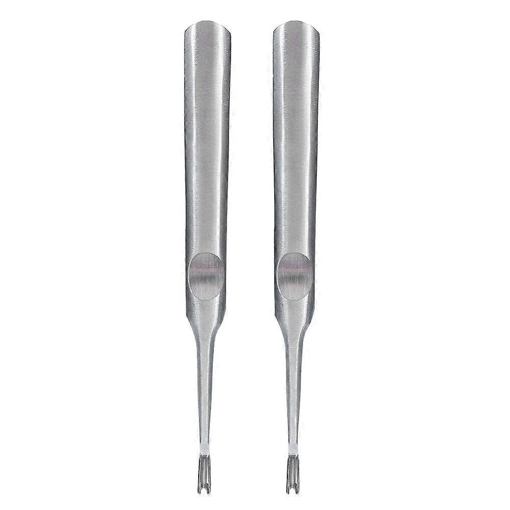 2025 Latest Model 2Pcs DIY V Type Stainless Steel Groover Edge Beveller