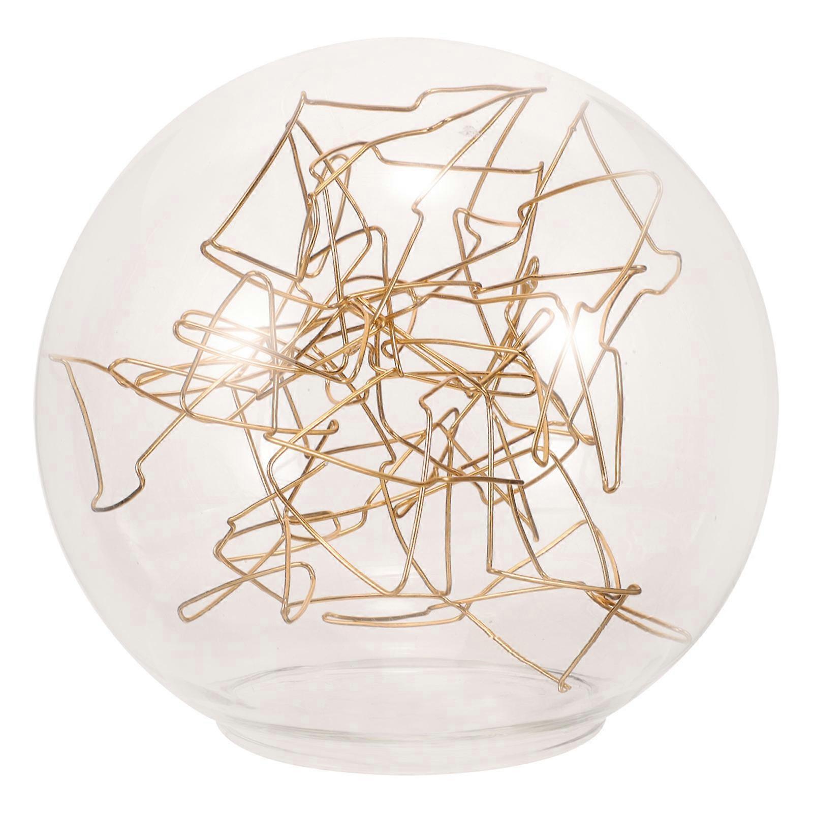 Globe Lamp Shade Ball Lampshade Replacement Glass Lamp Indoor Lighting Decorative Effect 1Pack