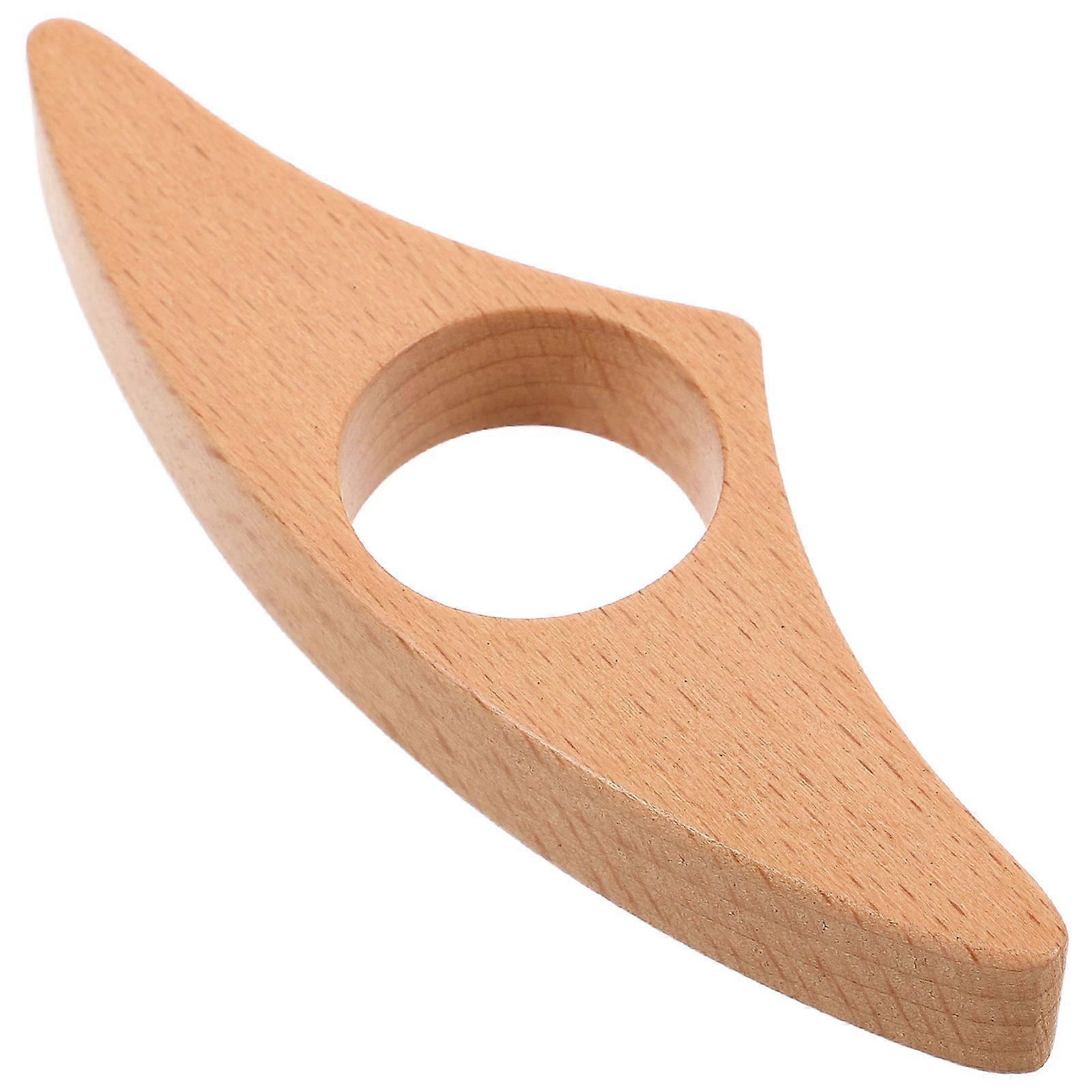 Wooden Thumb Page Holder Ergonomic One Handed Reading Aid for Book Lovers and Teachers, Multi Functional Design with Smooth Finish for Comfortable Use