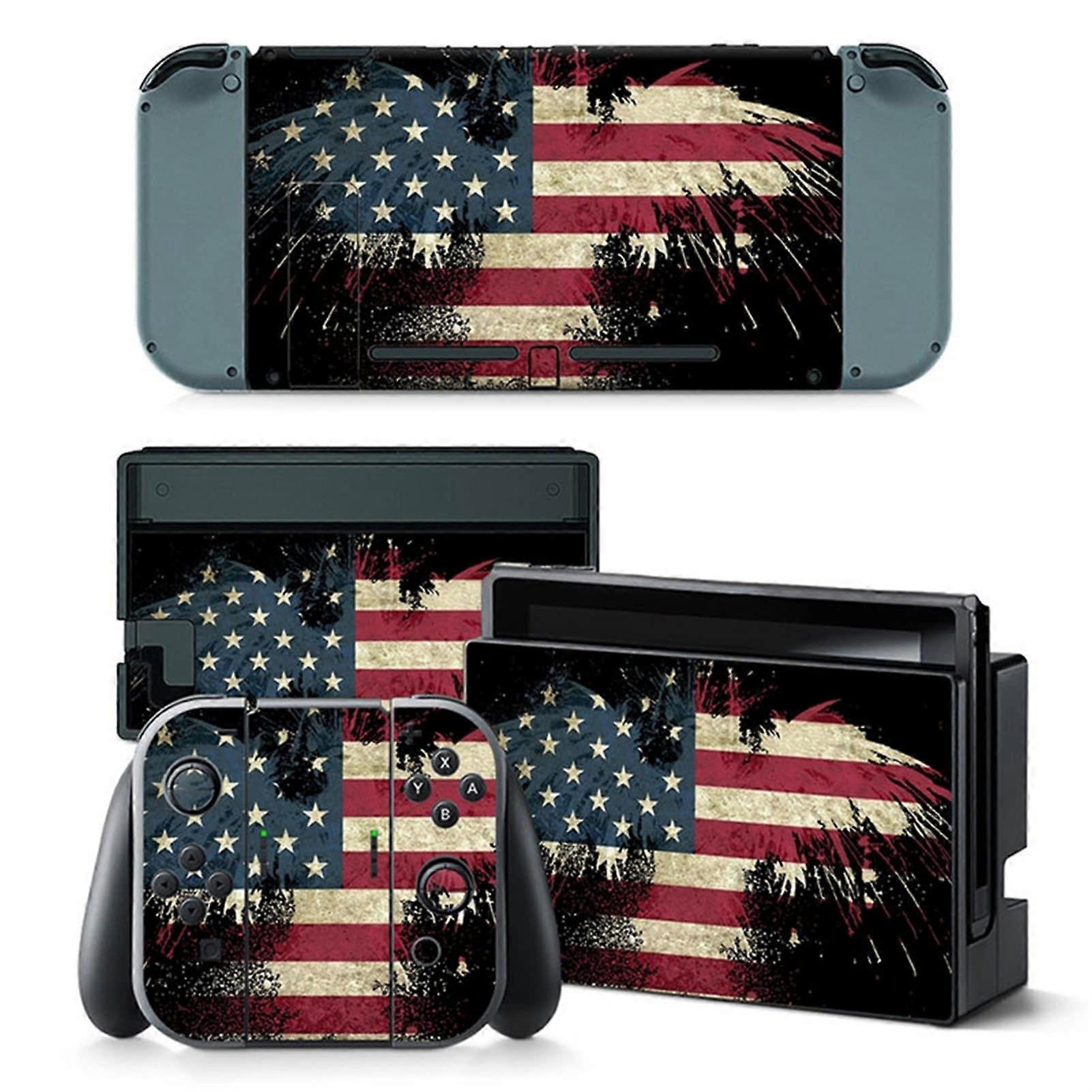 Switch NS Skin Sticker Decal Cover Compatible with Nintendo Switch Console, Dock, and Joy-Con – Full Wrap Vinyl 12427