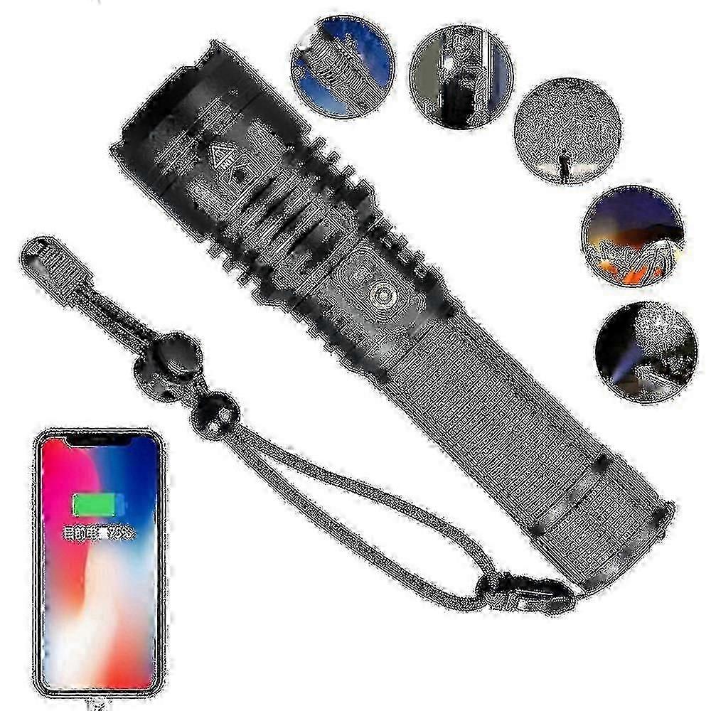 Strong Light Flashlight Portable Flashlight Handheld Flashlight Outdoor Flashlight -CN-AA