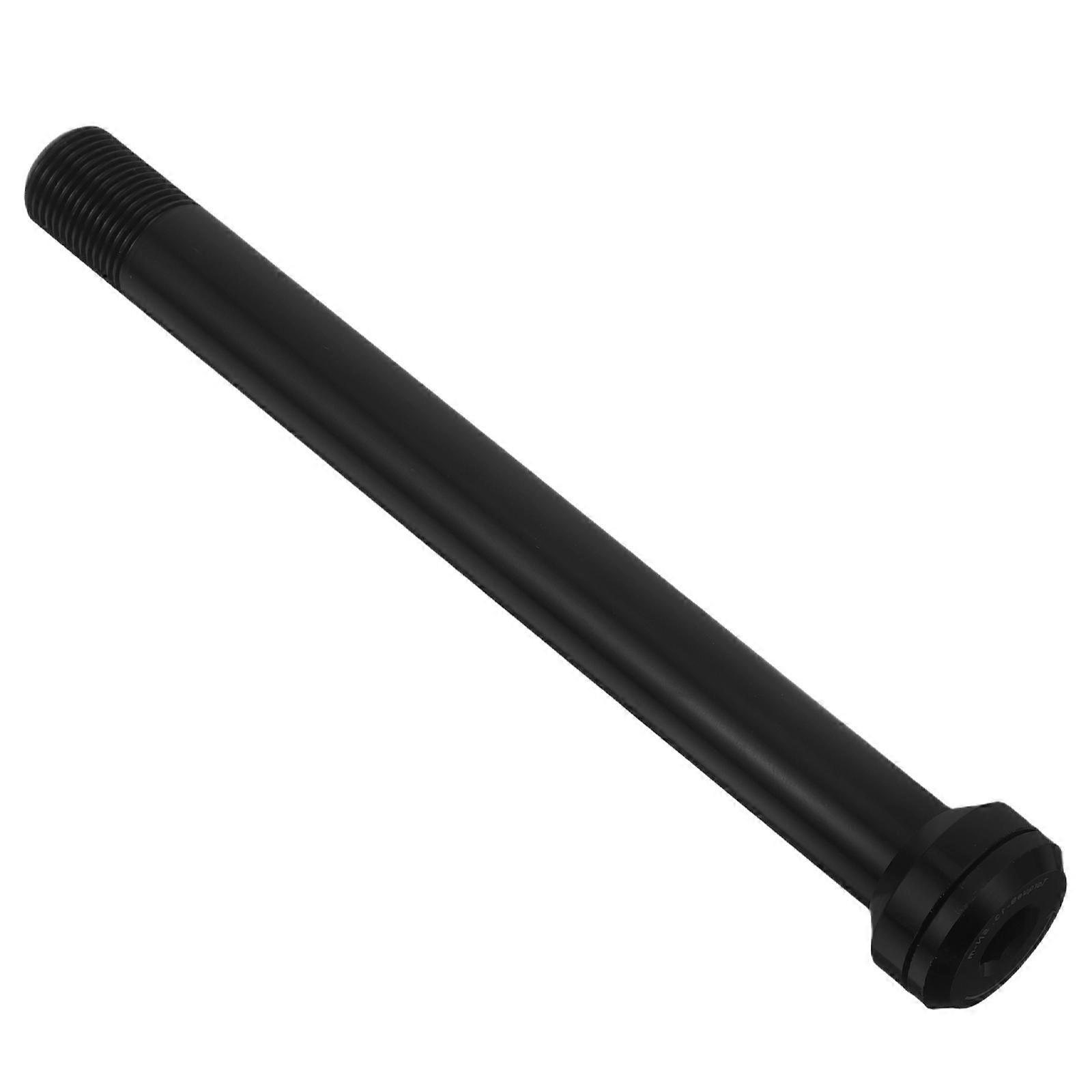 It looks like you're referring to a **bicycle axle** product, specifically a **rear thru axle** with a lever and made of **aluminum alloy**, used for