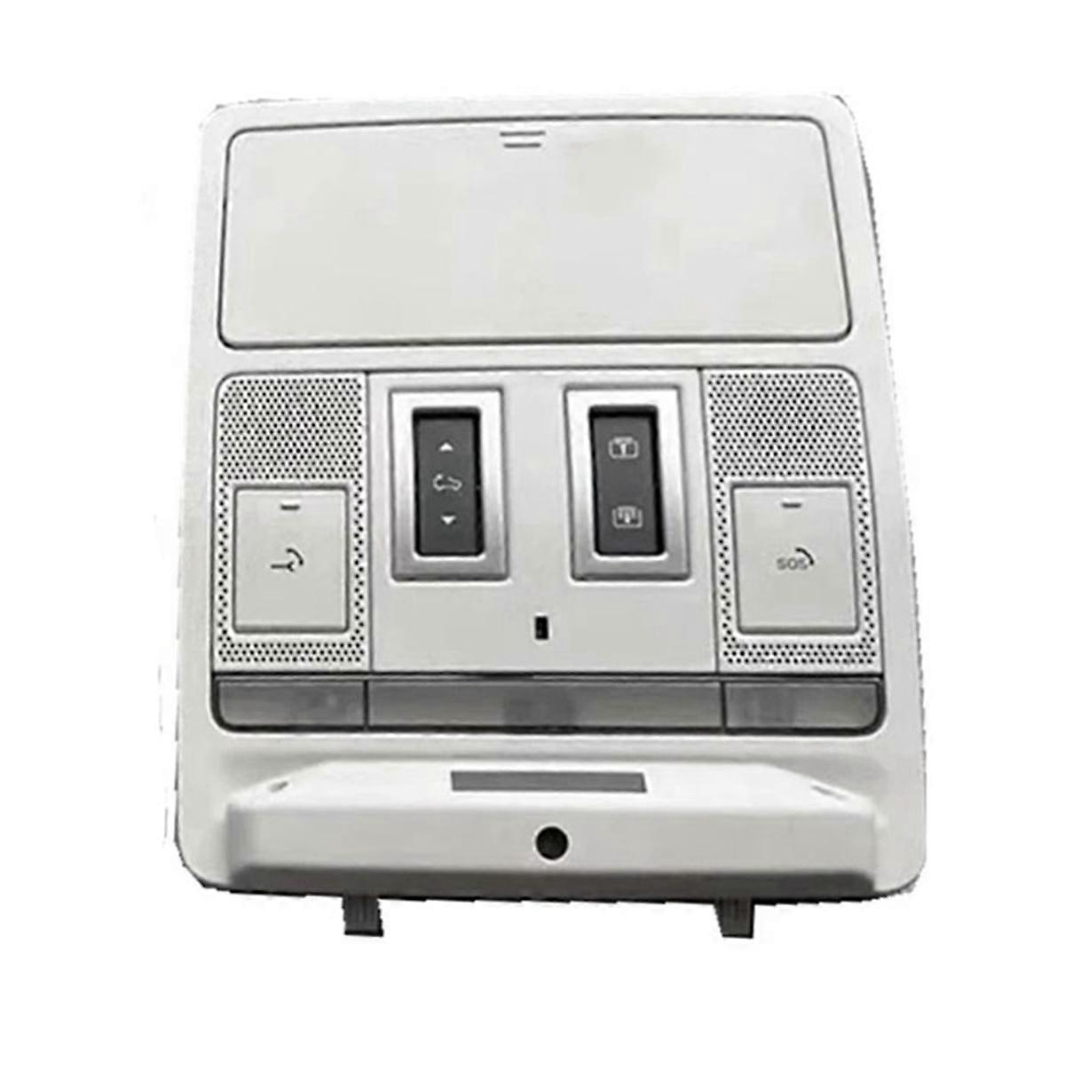 Overhead Console Reading Light Control Panel with Sunroof Switch for XE XF X260 5 Beige