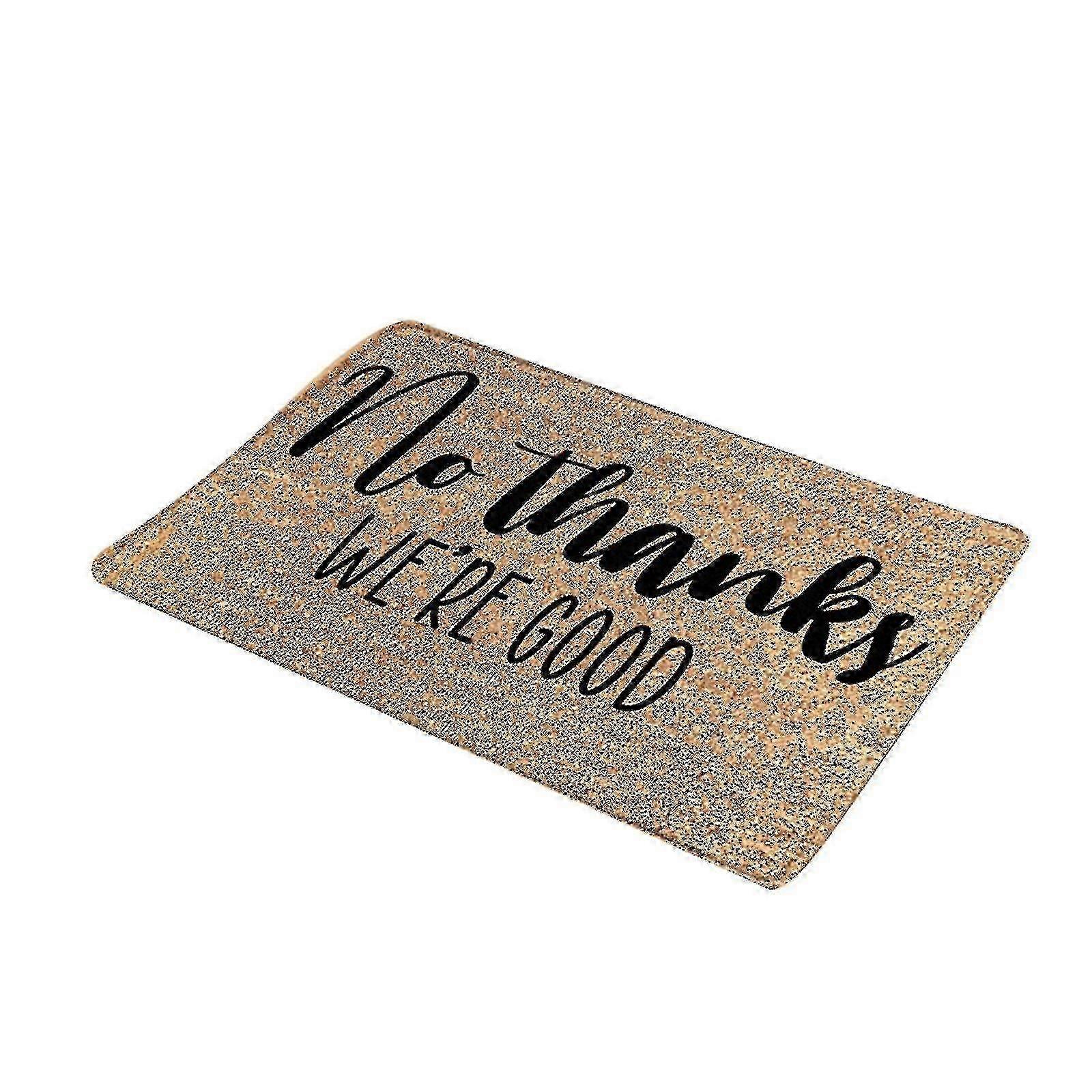 Creative Doormat for Home Front Door Multipurpose Absorbent Carpet