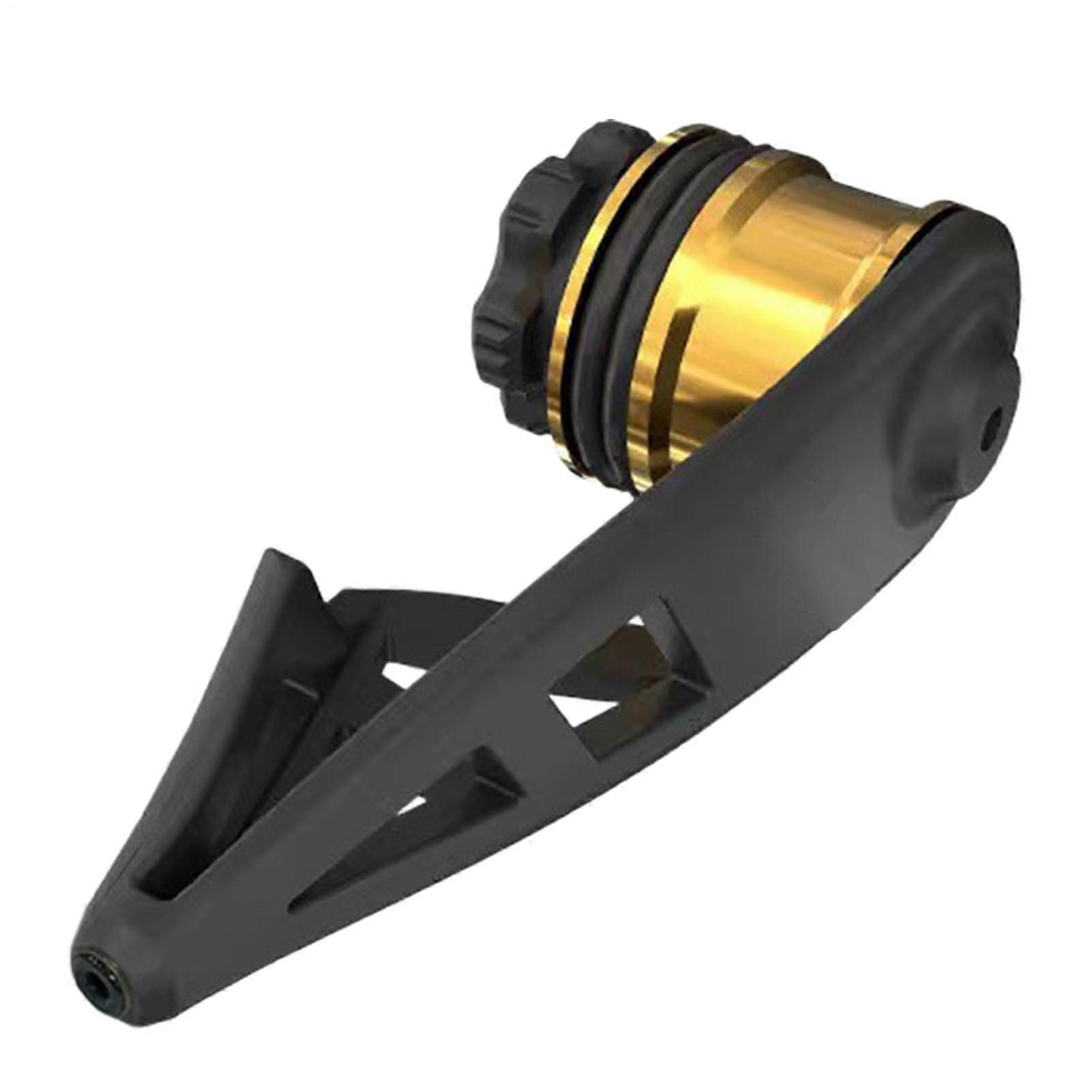 Fishing Spool Winder, Knotting Assist Tool, Black, Portable Wire Knotter, PE Leader Device