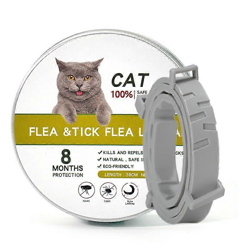 Anti Flea And Tick Band, Adjustable Dog And Cat Collar, Waterproof 38 Cm