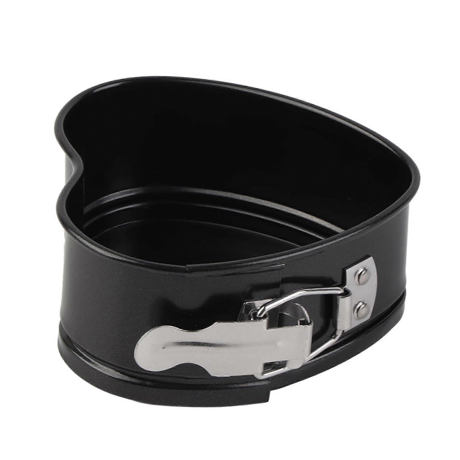 Heartshaped cake pan with removable pan insert, heartshaped baking mold nonstick cookware