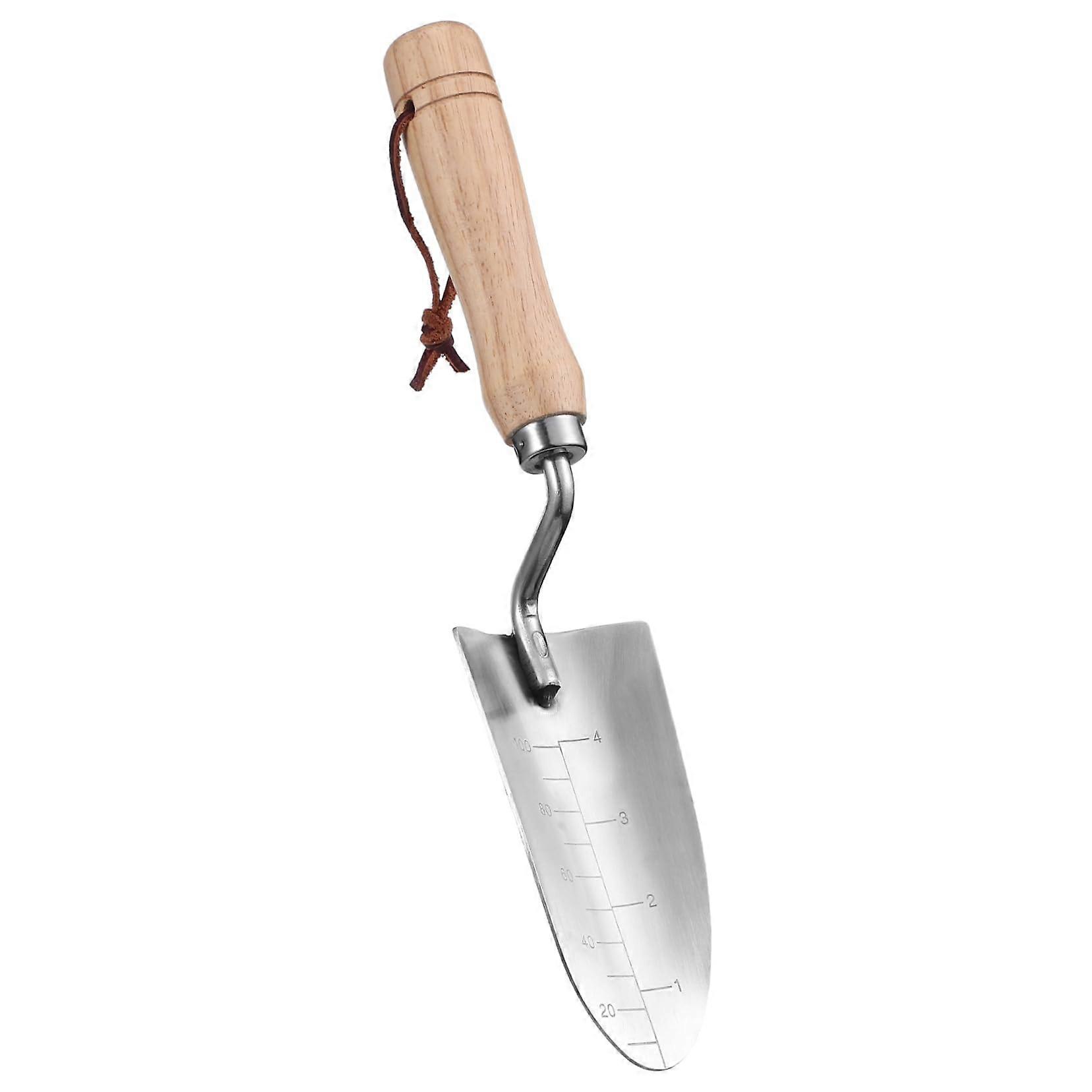 Garden Spade Stainless Steel With Ergonomic Handle For Planting And Digging And Cleaning
