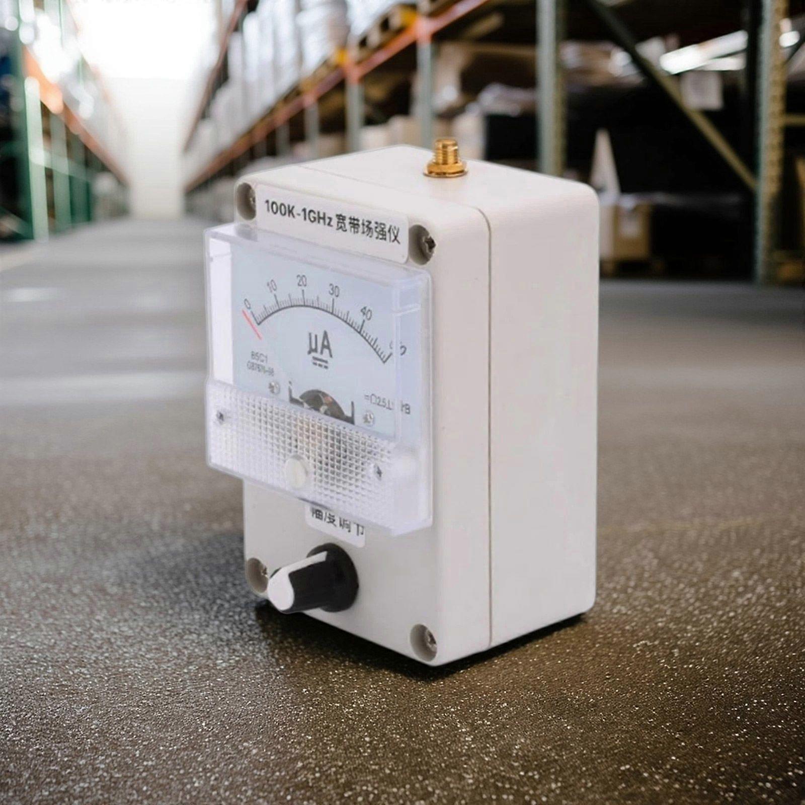 100KHz-1000MHz Field Strength Indicator Meter RF Signal Level Meter + AntennamD