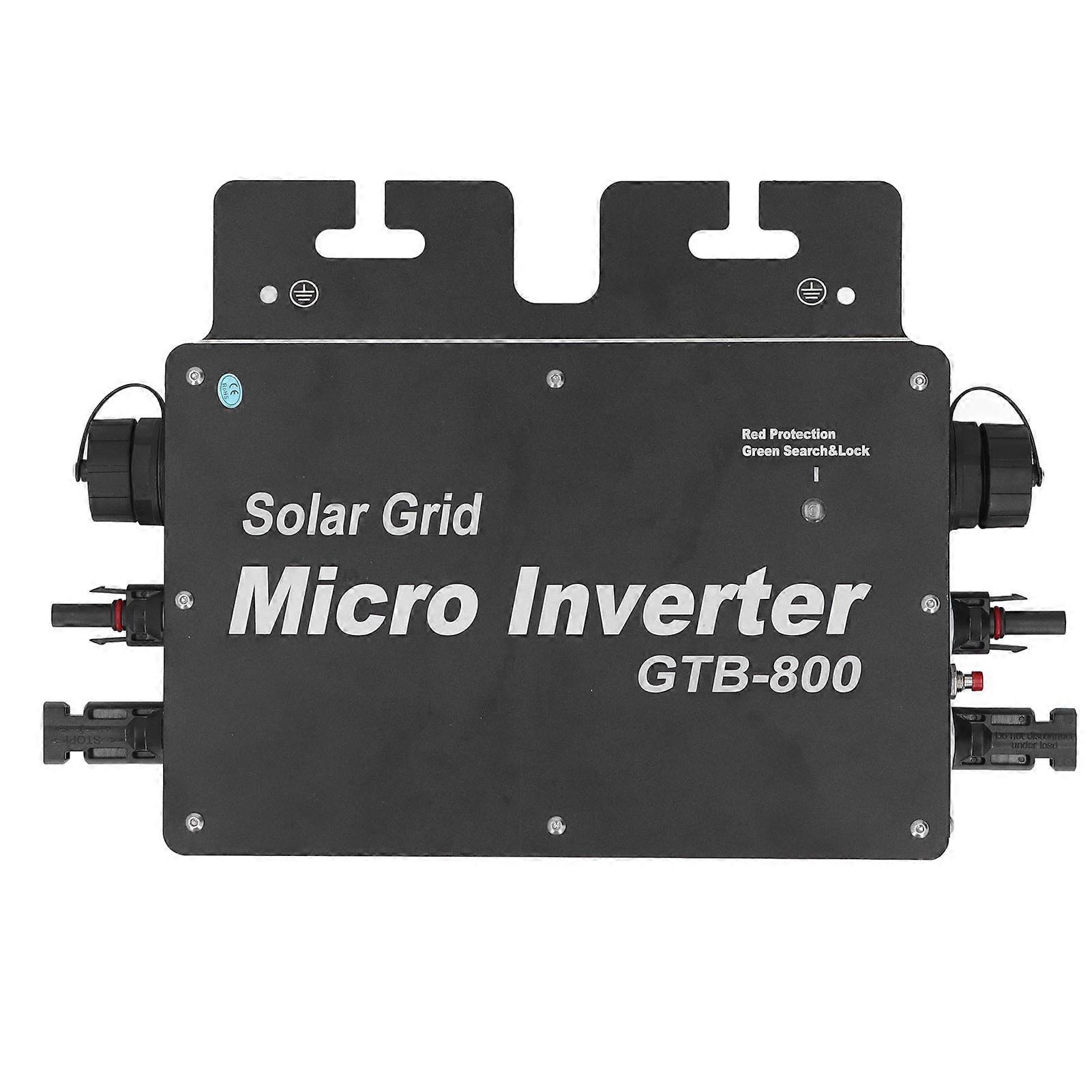 Solar Grid Tie Micro Inverter WiFi-kontroll Automatisk identifikasjon DC til AC Solar Inverter