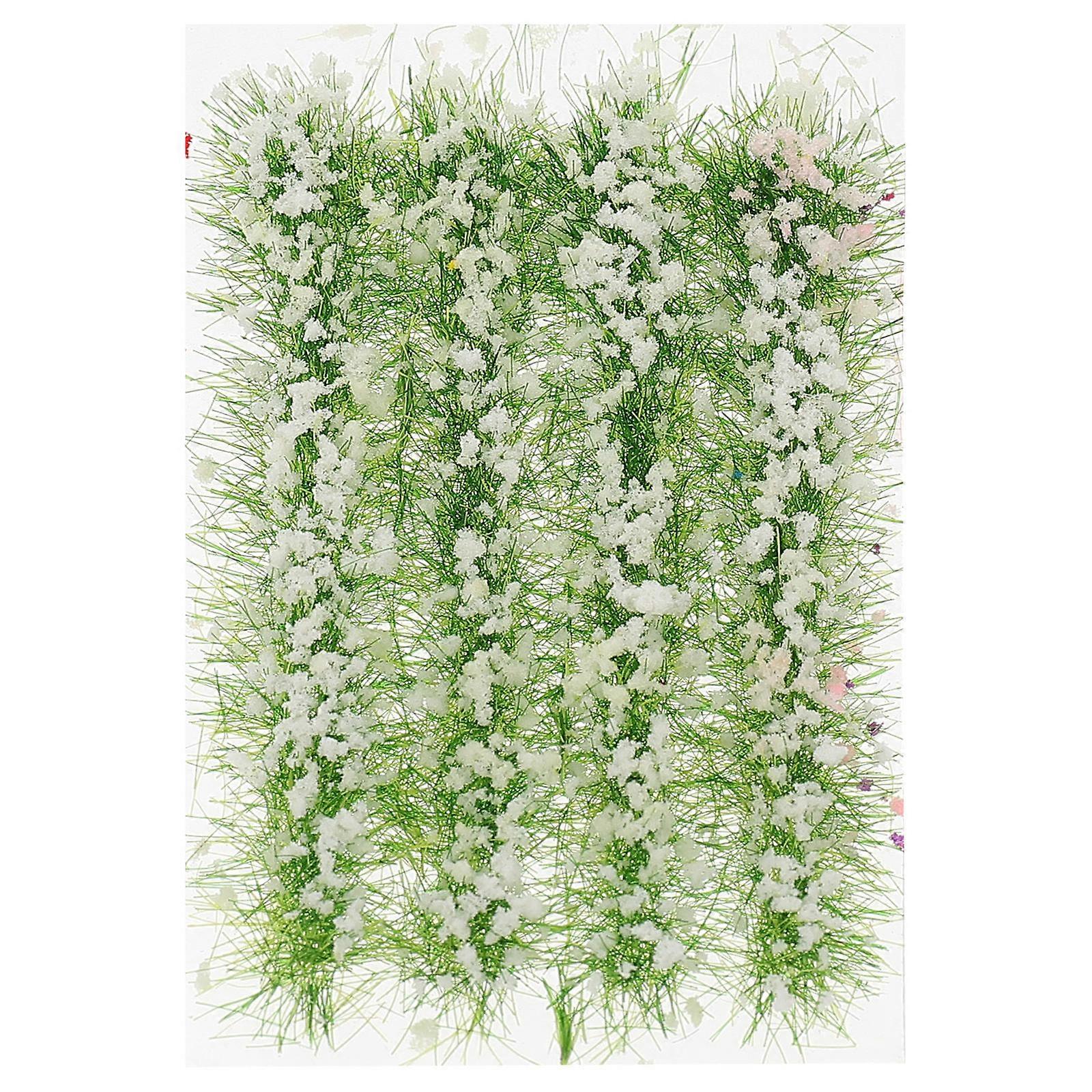 White Resin Artificial Flower Cluster for Decor and Realistic Perfect for Wedding Home or Store