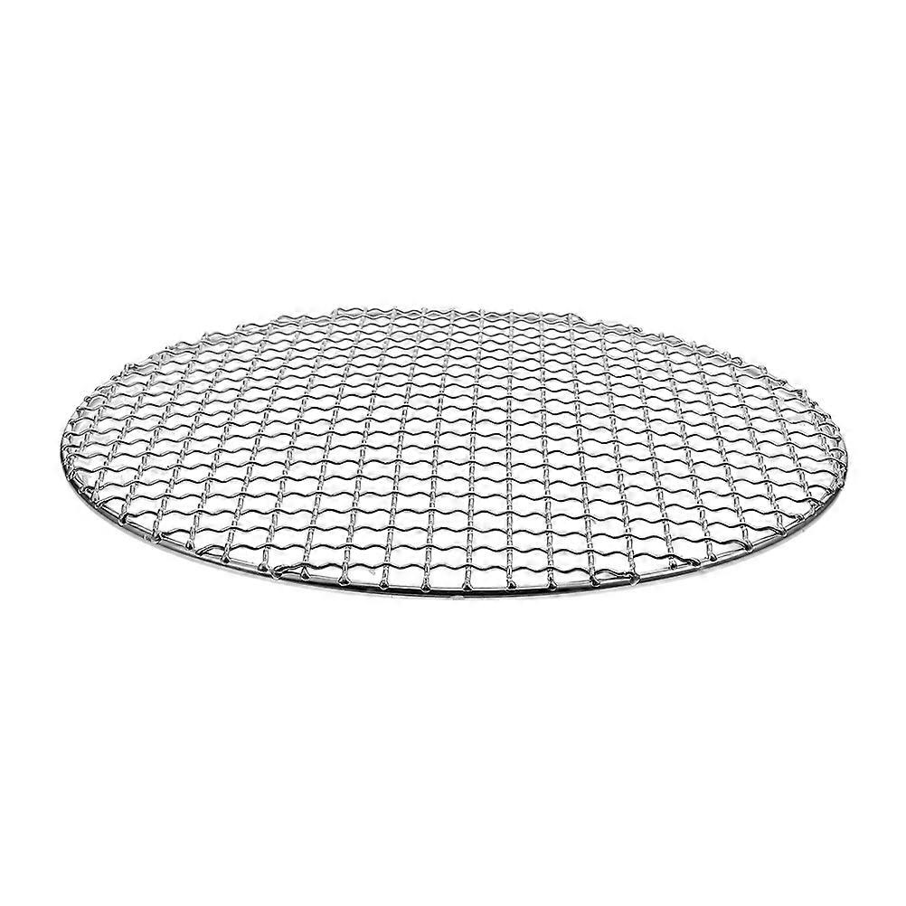 Durable Outdoor Round Barbecue Grill Mesh Net for Vegetables, Meat, Fish & Kebab Cooking – BBQ Picnic Tool
