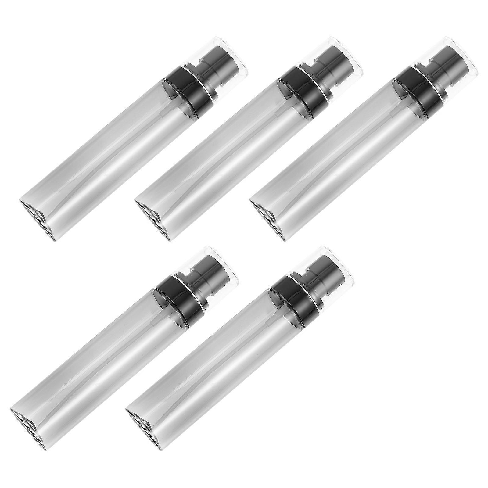 Portable Spray Bottle for Storage Made of Plastic Black Color 100ml Size Safe for Cosmetics