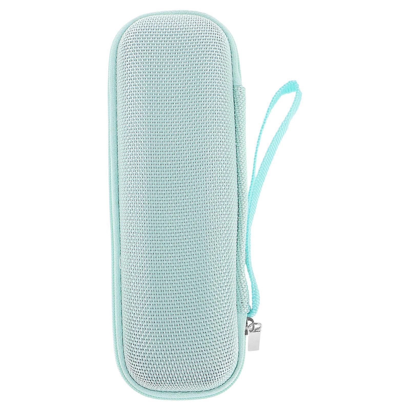 Portable Hard Case for Electric Toothbrush Travel Holder – Lightweight Design for Trips, Camping, and On the Go Storage – Light Green