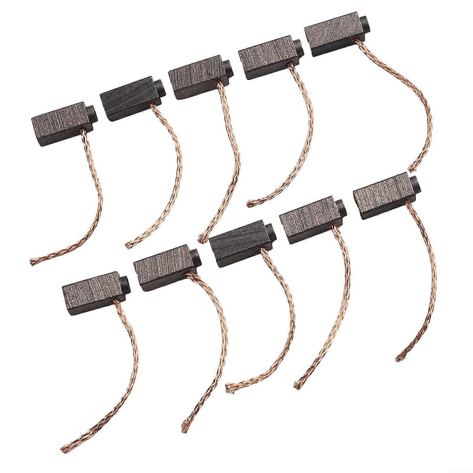 Reliable Carbon Brush Replacement Set, 10 Motor Brushes for Enhanced Pendulum Performance, Compatible with Various Models