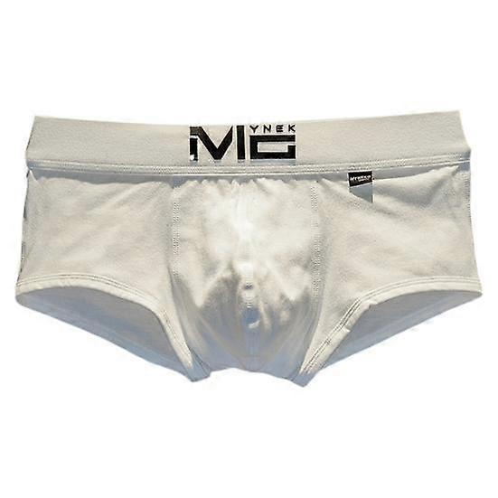 Men Boxer Underwear Low-rise Elastic Waistband Print Shorts Breathable Briefs U-convex Letter Non-Stuffy Sweat-Free Fabric Briefs