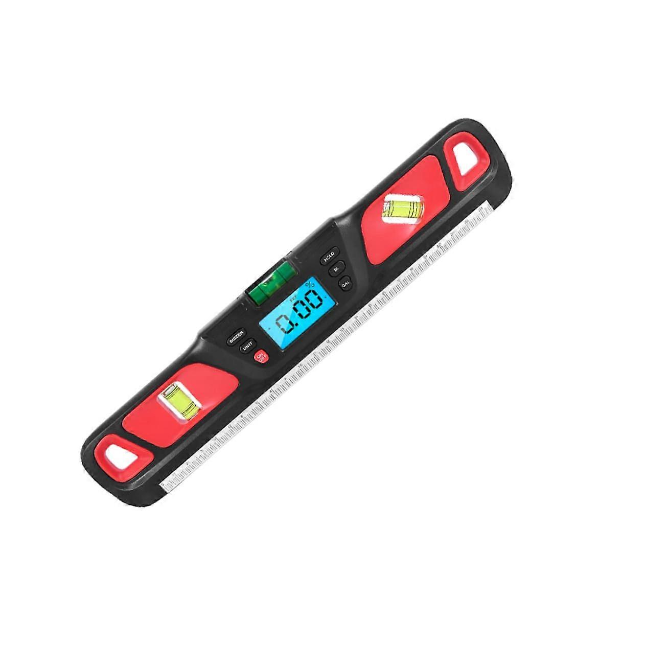 Backlight Spirit Level Mini Level Tool Precision Ruler with Voice Prompt for Home, Lightweight and Portable, Durable and Easy to Use.