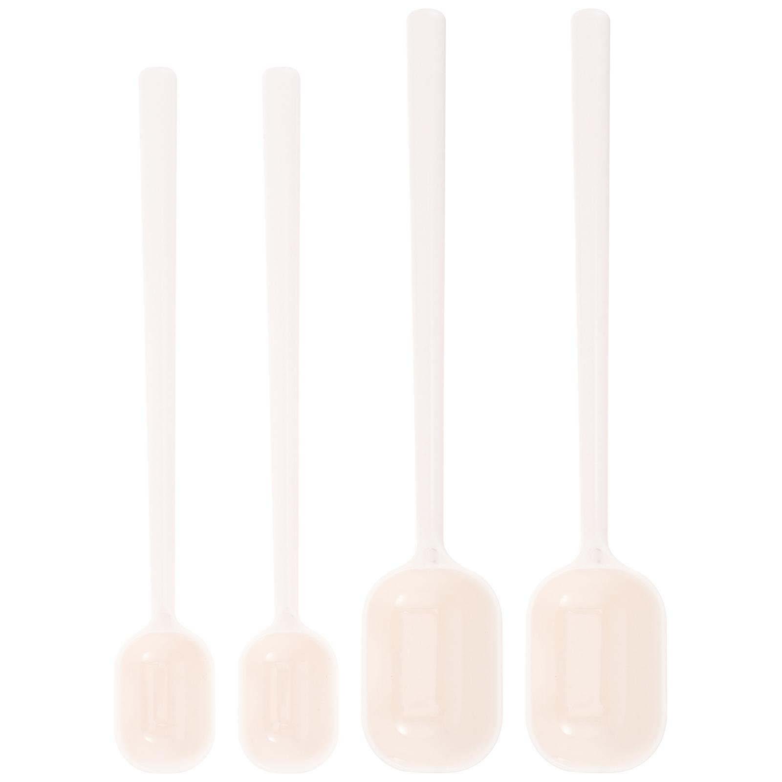 Multi-Purpose Spoon Holding Other Seasonings Friends New Year 18.00X3.00X2.50cm Plastic 4Pcs