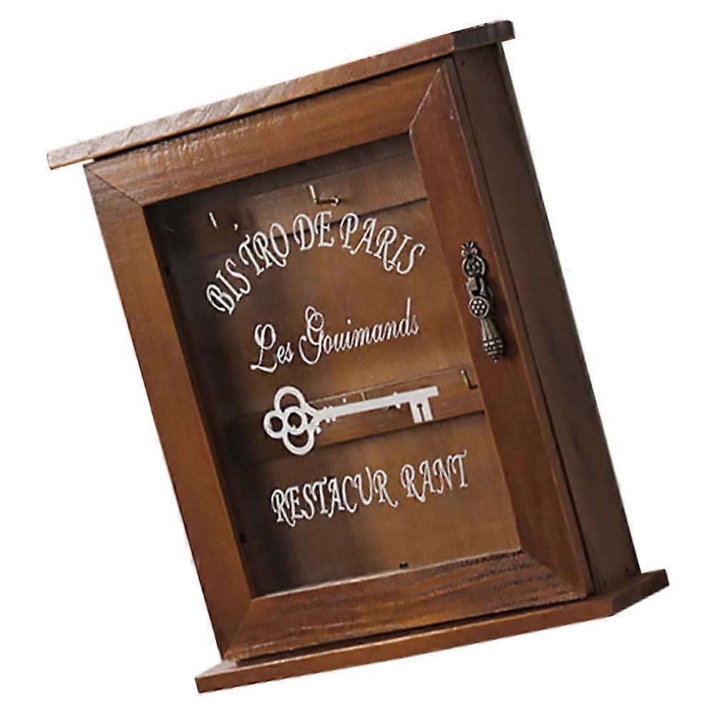 1pc Stylish Wall Key Holder for Home Entryway Mounted Key Rack Storage for Hallway and Garage