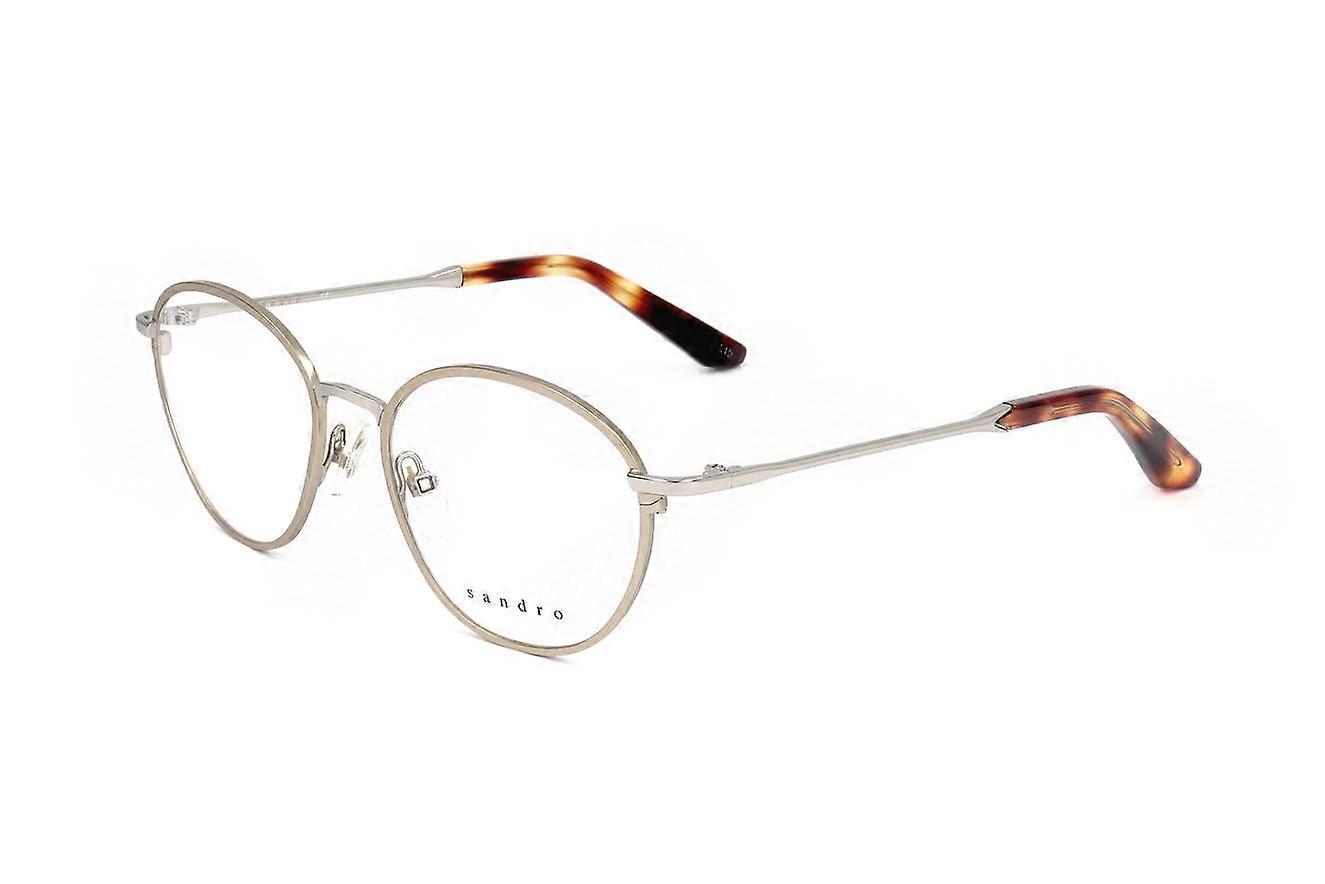Sandro_ Eyewear Frames Sandro SD4008 989 DORÉ ARGENT 49/17/135 WOMAN Gold 49 mm