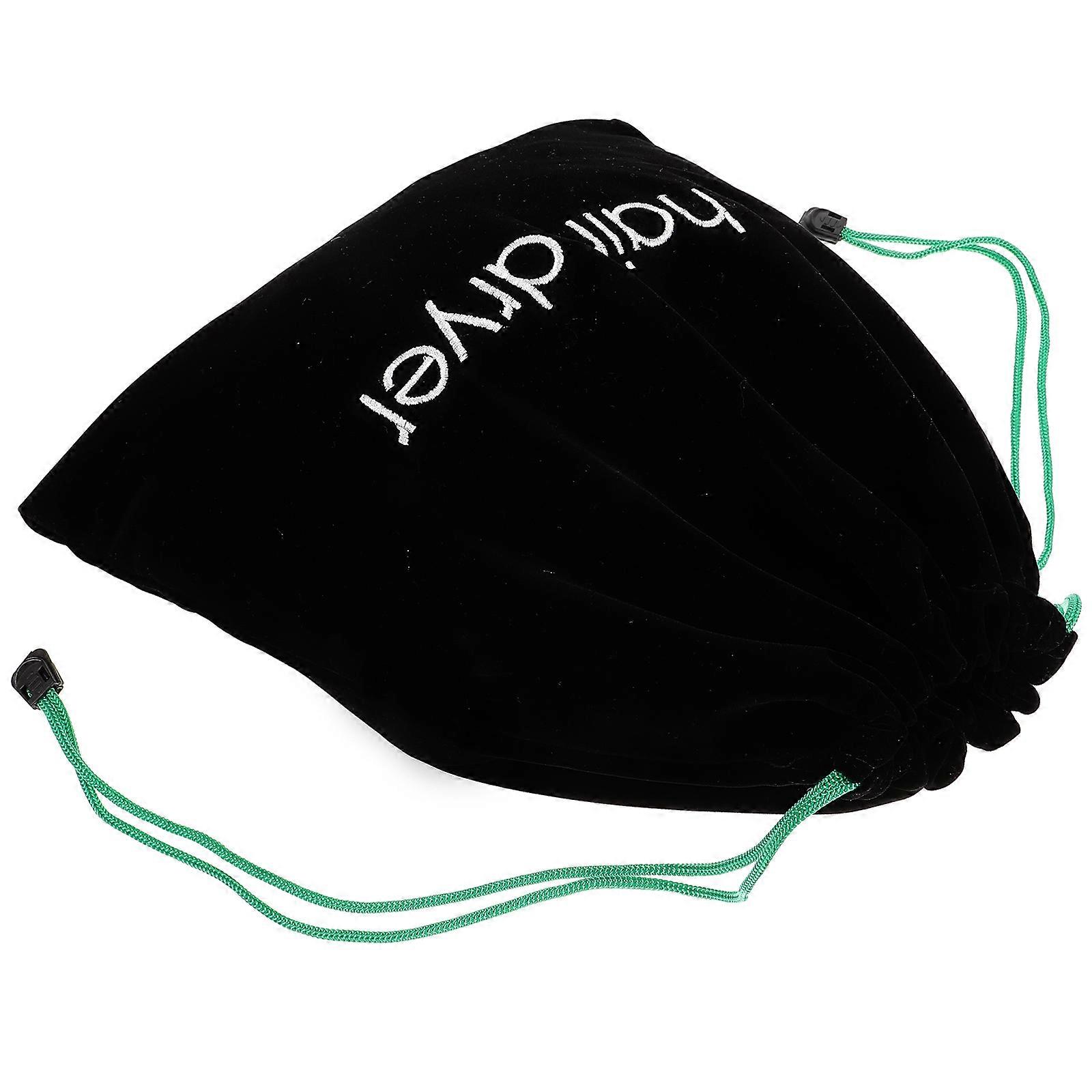 Hair Dryer Organizer Storage Bag For Home Dustproof Travel Use Black 1Pack