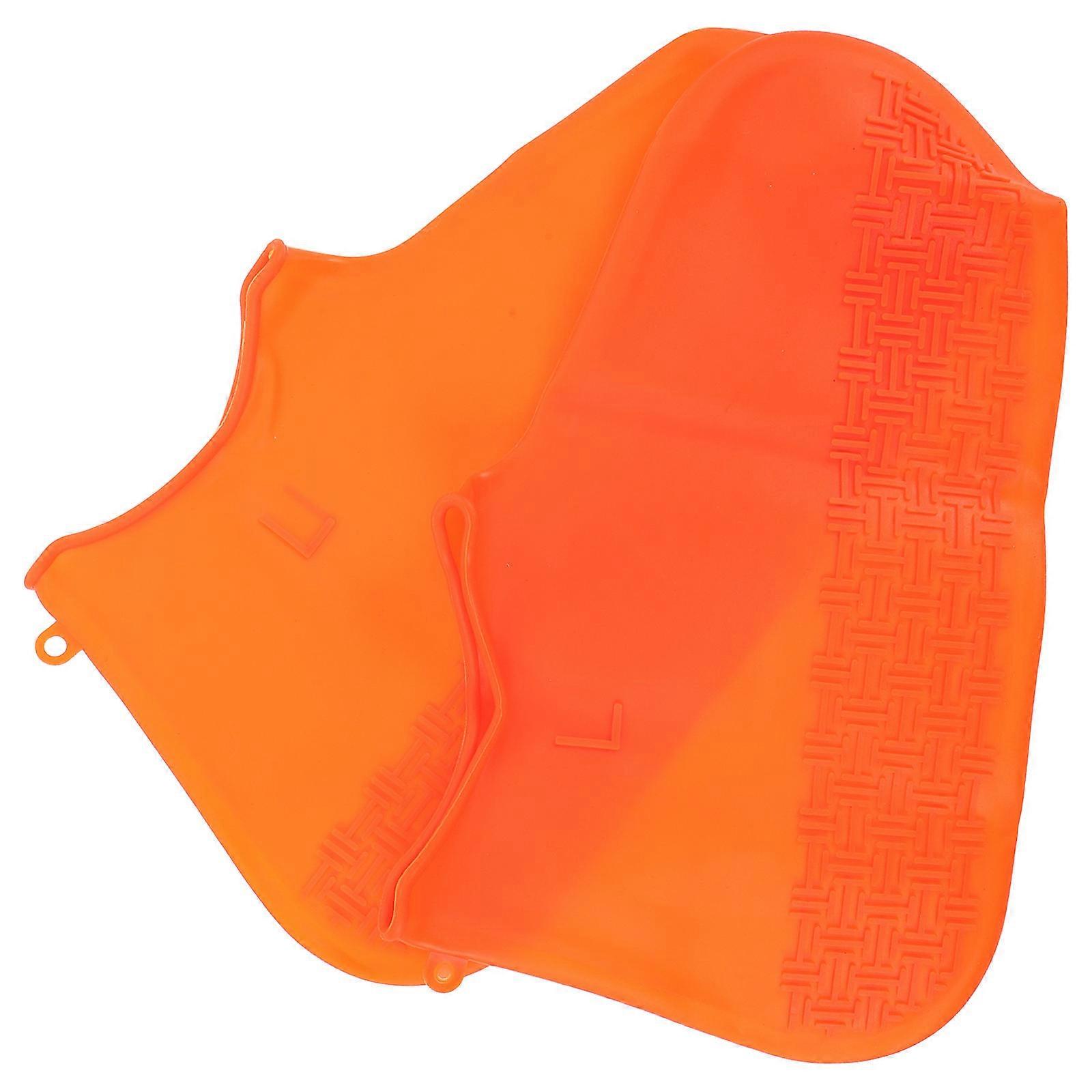 Silicone Shoe Covers Durable Slip Resistant Rainproof Footwear Protectors for Outdoor Travel, Mud, Snow, Camping, and Road Trips